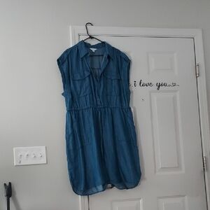 Time and Tru Denim Blue Top